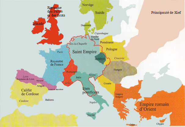 L'Europe en l'an 1000
