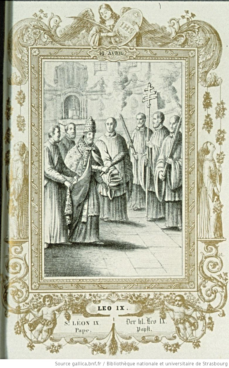 Saint Léon IX - source: B. n. F.
