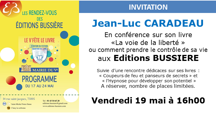 Flyer annonçant la conférence