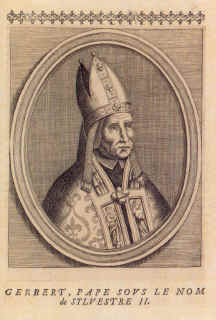 Le pape Sylvestre II Le pape Sylvestre II